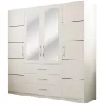 Szafa Bali D4 196 cm  biała