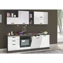 Kuchnia Sprint ze sprzętem AGD 240 Szary/Biały