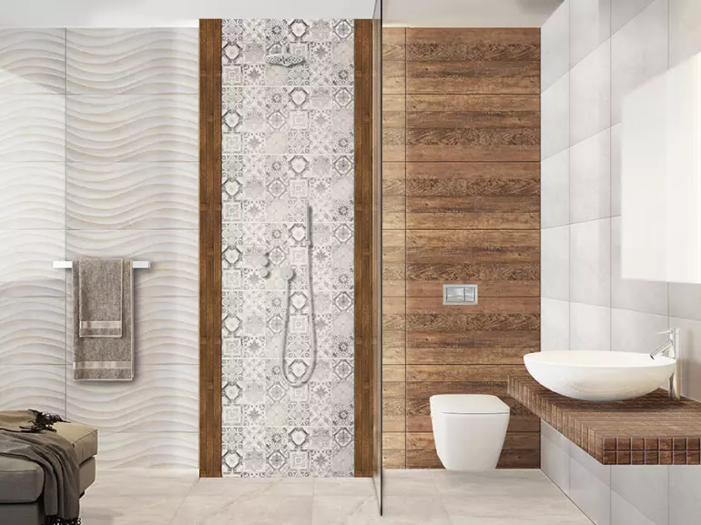 DEK.SAND BEIGE 30/60 PATCHWORK MAT