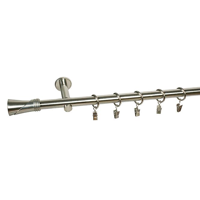 Karnisz Vivaldi fi19 240cm pojedynczy inox