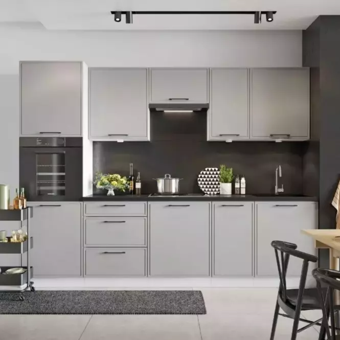 Szafka Kuchenna Emily D30 Cargo + kosz Dast Grey,7