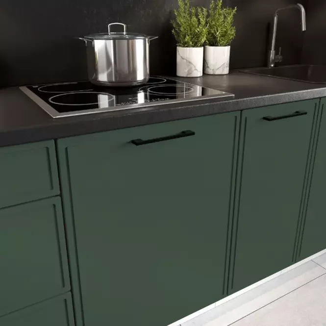 Szafka Kuchenna Emily D60PK MV 2133 PL zielona mat