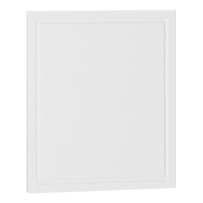Boczny panel Emily 360x304 biały groszek mat