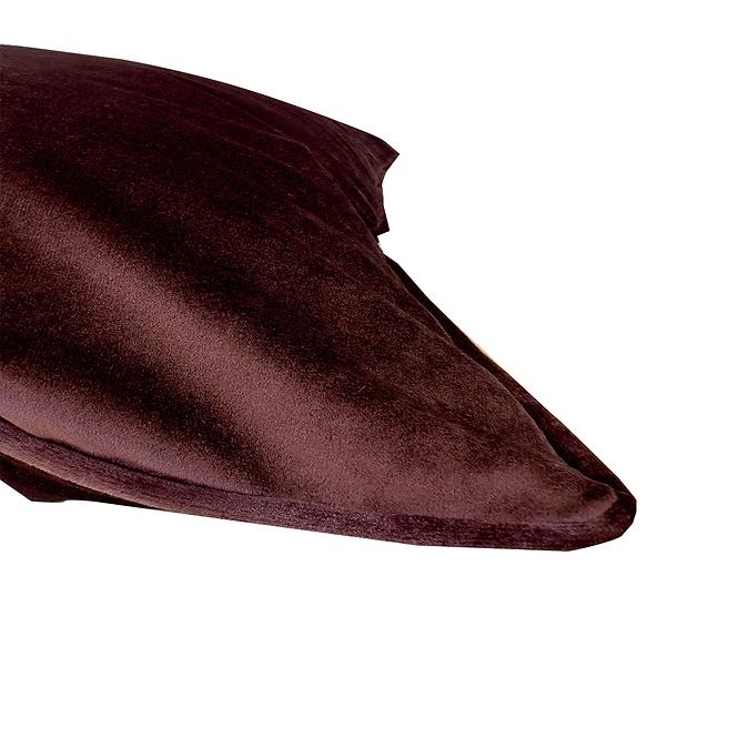 Poduszka Velvet plain NL 174-27 45x45 purpurowa
