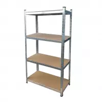 Regał Magazynowy Metalowy R150 ocynkowany 150x70x30cm – 4 półki/150kg