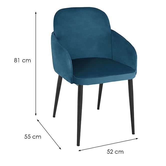 Krzesło Hamilton 80213A-F15 Blue