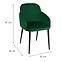 Krzesło Hamilton 80213A-F15 Dark Green,2