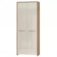 Szafa 2d Gala V2 lakierowana Pacific Walnut/Beige
