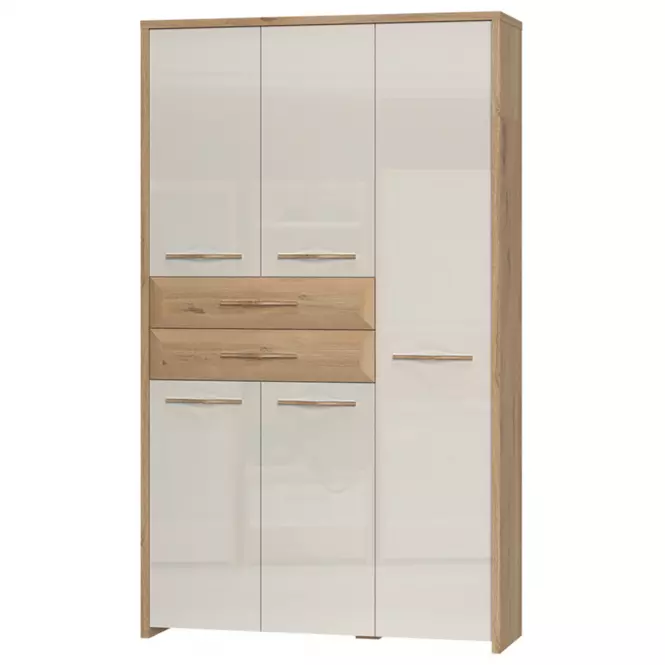 Szafa 5d2s Gala V52 lakierowana Pacific Walnut/Beige