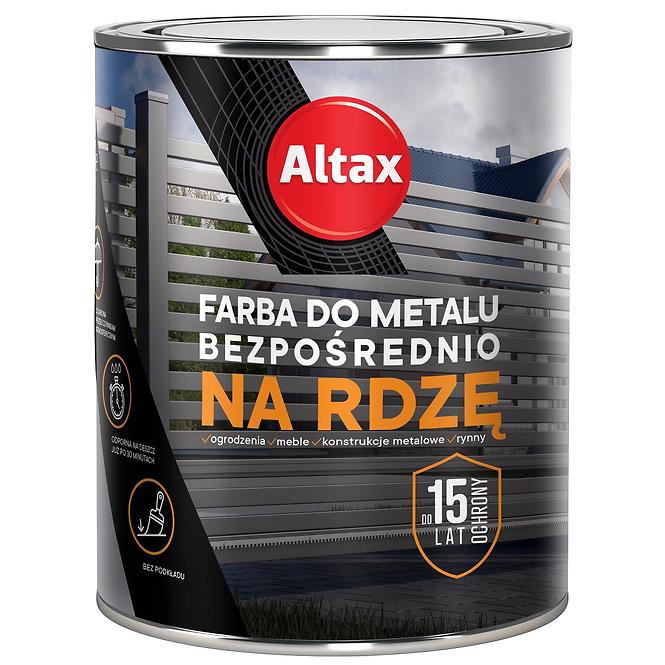 ALTAX FARBA DO METALU 750 ML CZARNY MAT