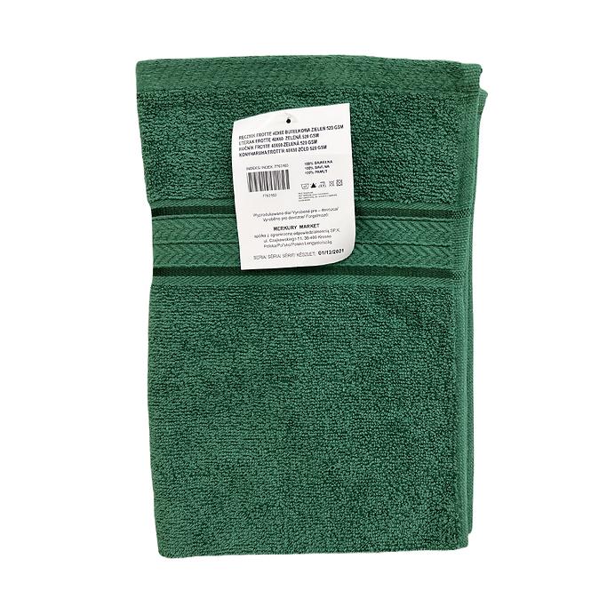 Ręcznik frotte 40x60 butelkowa zieleń