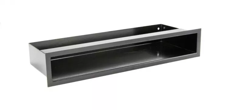Luft prosty 40cm x 6cm czarny