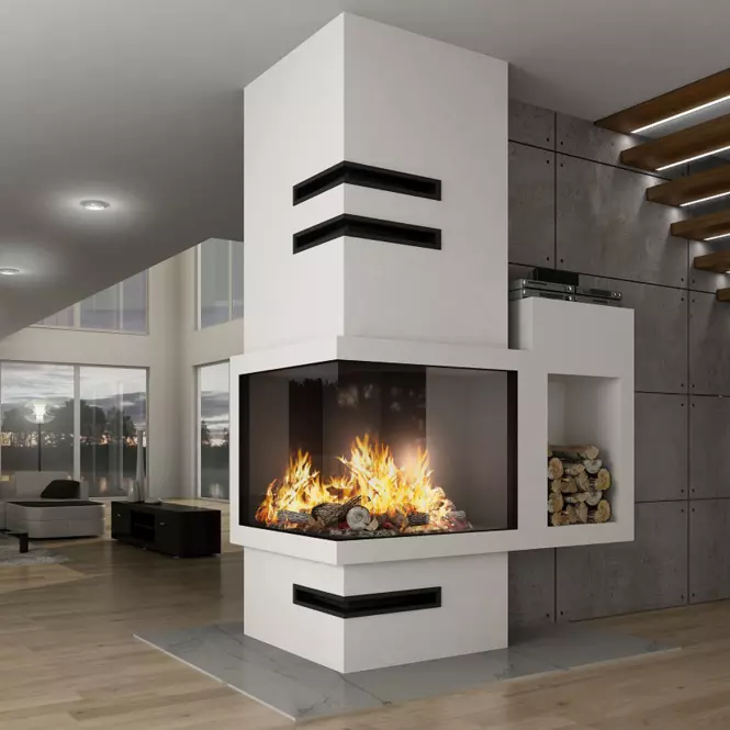Luft prosty 60cm x 6cm grafit