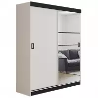 Szafa Retro 138 6L biała / front biały