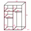 Szafa Retro 138 6L craft / front craft,3