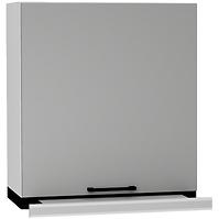 Szafka kuchenna Max W60/68 Slim Pl ze srebrnym okapem Granit