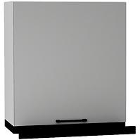 Szafka kuchenna Max W60/68 Slim Pl z czarnym okapem Granit