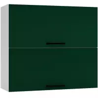 Szafka kuchenna Max W80grf/2 butelkowa zieleń
