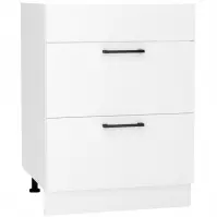 Szafka kuchenna Max D60pc S/2 Zasl biały