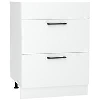 Szafka kuchenna Max D60pc S/2 Zasl biały