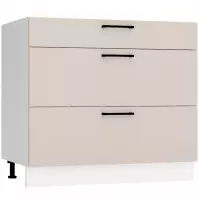 Szafka kuchenna Max D90pc S/3 jasno beżowy