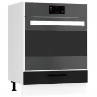 Szafka kuchenna Max Dk60 czarny