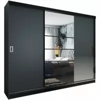 Szafa Retro 200 6L grafit / front grafit