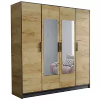 Szafa Roj 4D 207 craft złoty