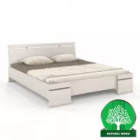 Łóżko sosnowe Skandica Sparta maxi 160X200 biały