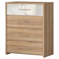 Komoda Gala f4/gl pacific walnut/beige Komoda Gala f4/gl pacific walnut/beige