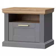 Szafka nocna Tara ns1/ta graphite/pacific walnut