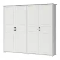 Szafa 4d Evergreen p4/eg ivory mat