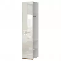 Szafa 1d Gala lakierowana dp1/gl pacific walnut/beige