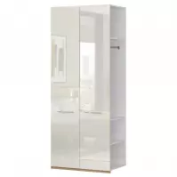 Szafa 2d Gala lakierowana dp2/gl pacific walnut/beige