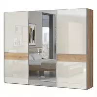 Szafa 3d Gala pk281-og/gl pacific walnut/beige