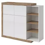 Komoda Sintra 45 2d2k dąb samdal-biały