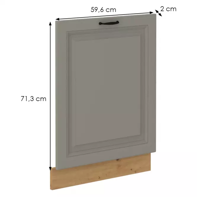 Front  kuchenny Stilo claygrey/artisan 713x596,2