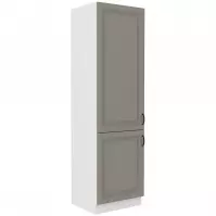 Szafka kuchenna Stilo claygrey/biały 60dk/210 2f