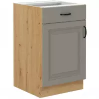 Szafka kuchenna Stilo claygrey/artisan 50d 1f 1s bb
