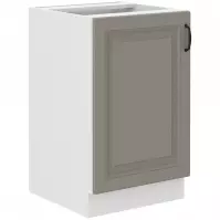 Szafka kuchenna Stilo claygrey/biały 50zl 1f bb