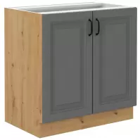 Szafka kuchenna Stilo dustgrey/artisan 80d 2f bb