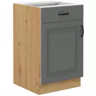 Szafka kuchenna Stilo dustgrey/artisan 50d 1f 1s bb