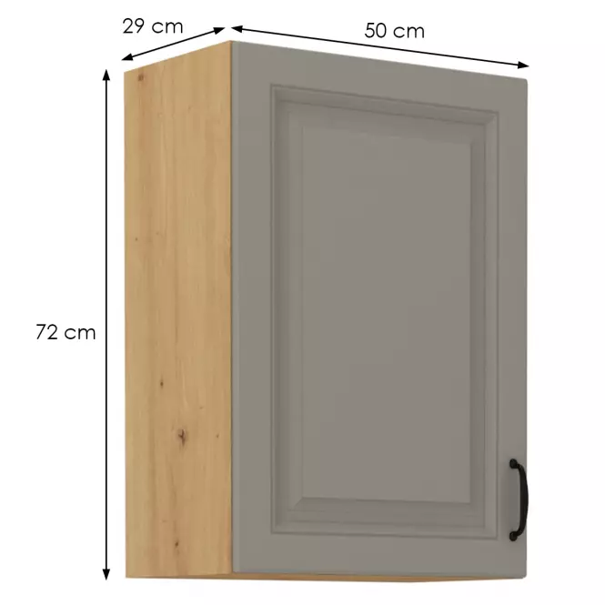 Szafka kuchenna Stilo claygrey/artisan 50g/72 1f