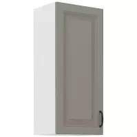 Szafka kuchenna Stilo claygrey/biały 40g/90 1f
