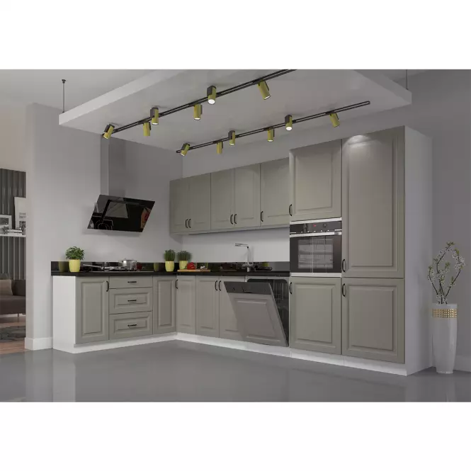 Szafka kuchenna Stilo claygrey/biały 40g/90 1f,7