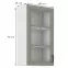 Szafka kuchenna Stilo claygrey/biały 40gs/90 1f,2