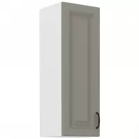 Szafka kuchenna Stilo claygrey/biały 30g/90 1f