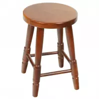 Taboret Okrągły 689 Kasztan
