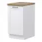 Szafka Kuchenna Tara R-45-1k/4 White Mat