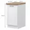 Szafka Kuchenna Tara R-45-1k/4 White Mat,2